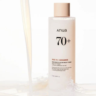 Anua – Rice 70% + Ceramide Milky Toner